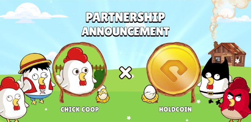 ***💎*** [**HoldCoin**](https://t.me/theHoldCoinBot/app?startapp=ref_JwGEsGys) **x Chick Coop** ***🐥***