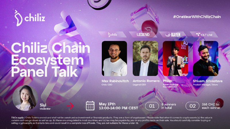 **Chiliz Chain Ecosystem Panel Talk #1** …