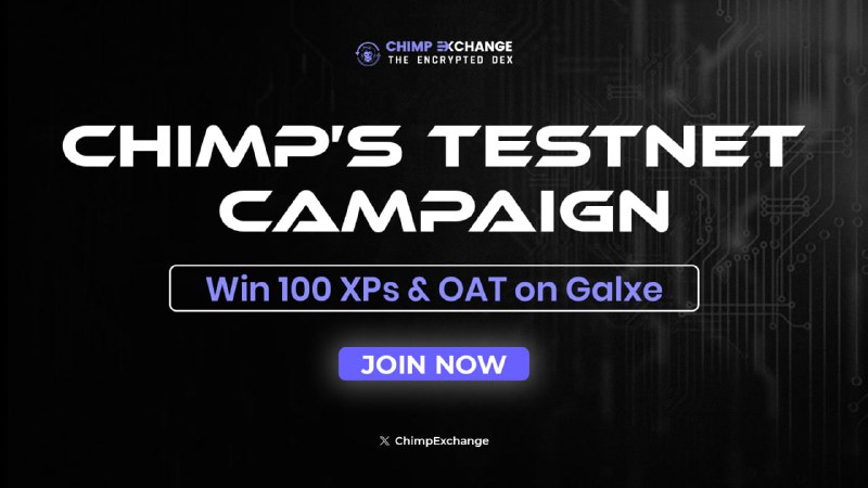 **Don't miss our Testnet Campaign on** …