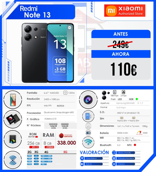 ***🧡*** **Redmi Note 13 4G**