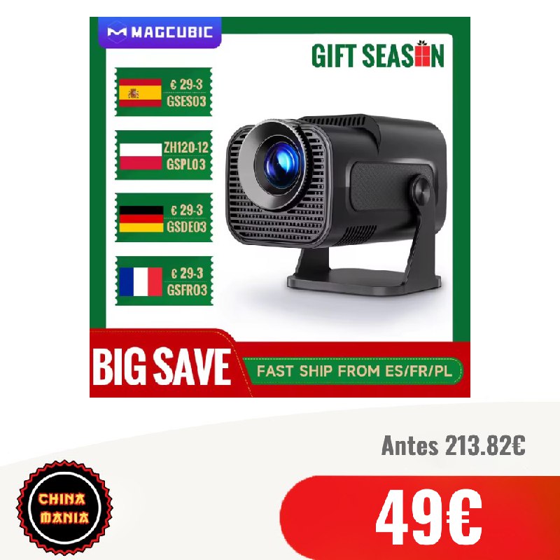 **Magcubic HY320 Mini proyector nuevo nativo …