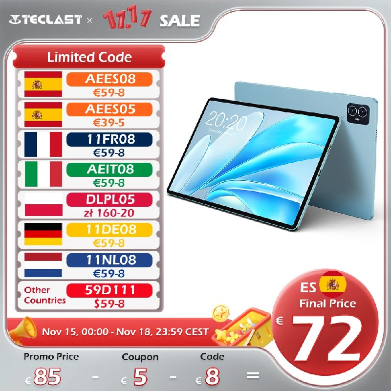 Teclast M50HD Android 13 tablet 10 …