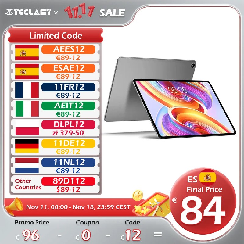 TECLAST T50 2K tablet 11 inch …