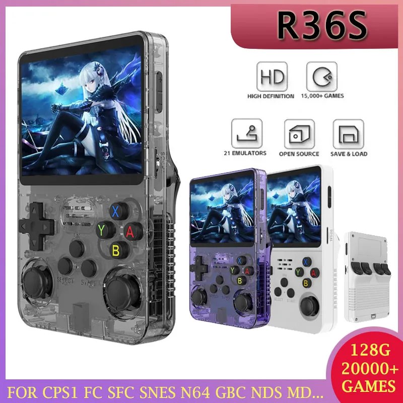 R36S Handheld Game Console 3.5 Inch …