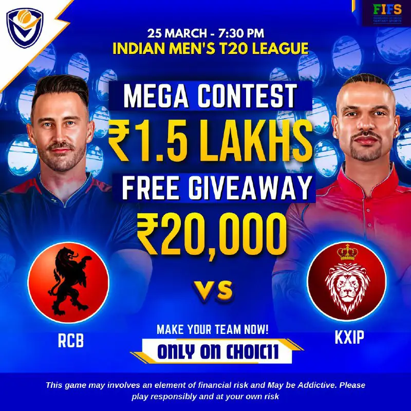 ***✔️*** [#GIVEAWAY](?q=%23GIVEAWAY) Indian T20 League mein …