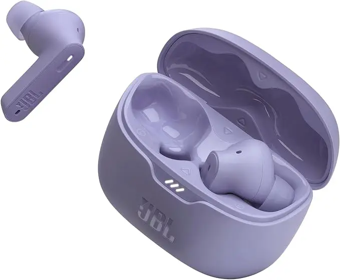 [JBL Auriculares Tune Beam In-Ear, inalámbricos, resistentes al agua, cancelación de ruido y tecnología de 4 micrófonos, con batería de …