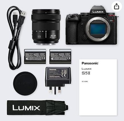 Panasonic LUMIX DC-S5 II, Cámara Sin …