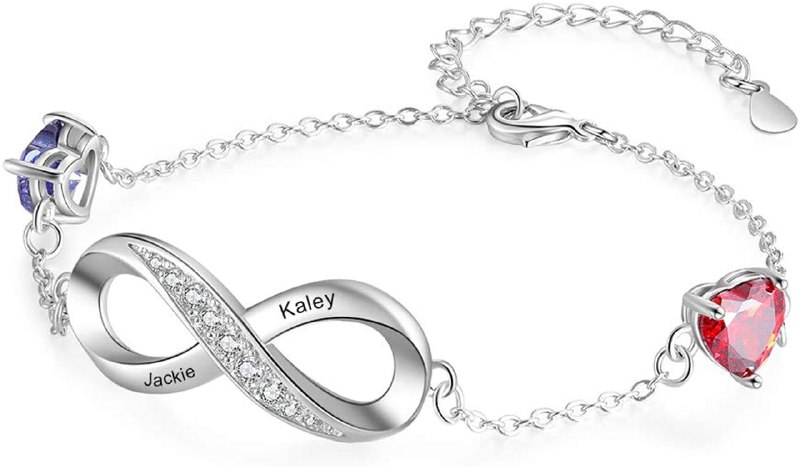 Infinito Pulsera Mujer Nombre Personalizado Pulsera …