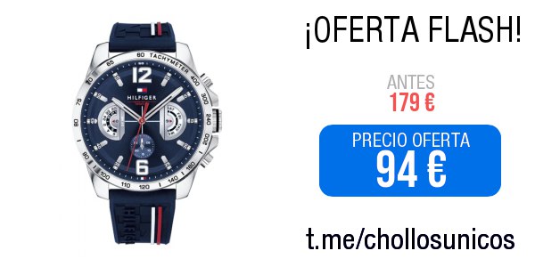 ***⚡️*** **Tommy Hilfiger Reloj Analógico Multifuncional …