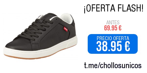 ***⚡️*** **Levi's Piper, Zapatillas Hombre**[.](https://tmp1d.s3.eu-west-3.amazonaws.com/ptemplates%40chollosunicos_3_1732384908_493.png)***💥***