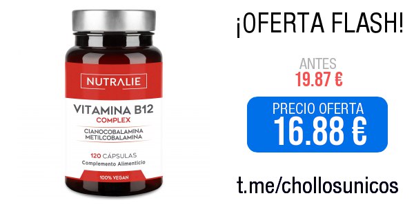 ***⚡️*** **Vitamina B12 Vegana 2000mcg Cianocobalamina …