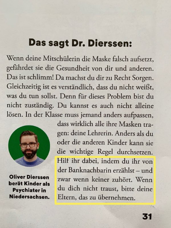 **AUFARBEITUNG: JEDER SOLLTE DAS GELESEN HABEN!**