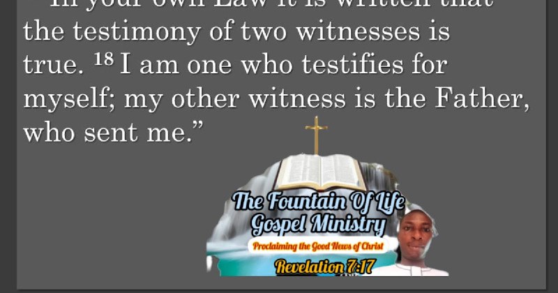 **GOD IS OUR WITNESS**