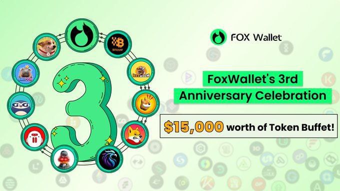 *****?***FOX WALLET 3RD ANNIVERSARY**