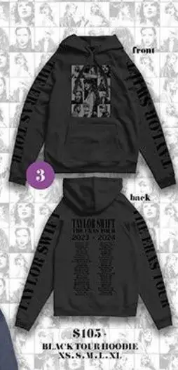 [#INSTOCKS](?q=%23INSTOCKS) TAYLOR SWIFT TOUR HOODIE