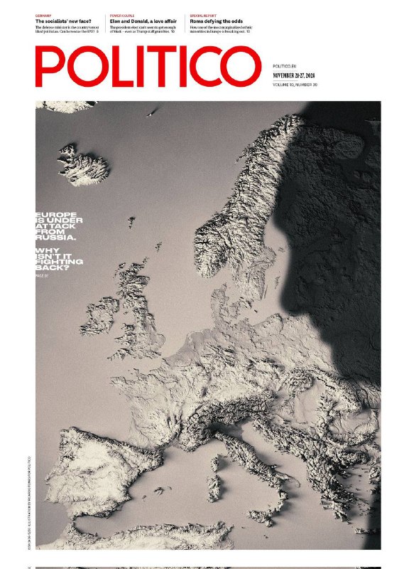 Capa da revista POLITICO.