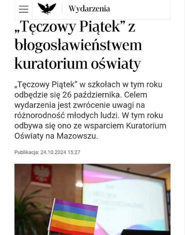 "Do tej pory szkoły, których uczniowie …