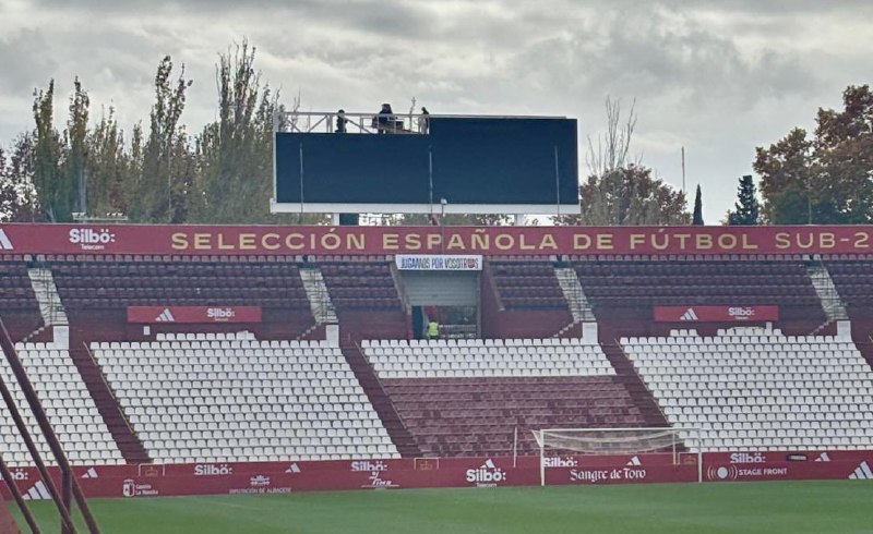 [El videomarcador del Carlos Belmonte, a …