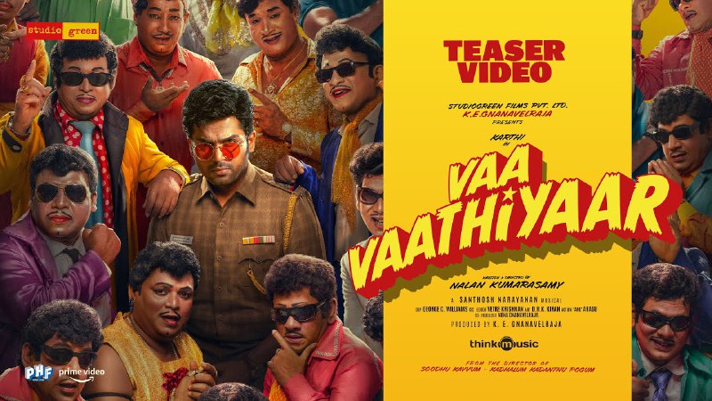 Vaa Vaathiyaar Teaser | Karthi, Krithi …