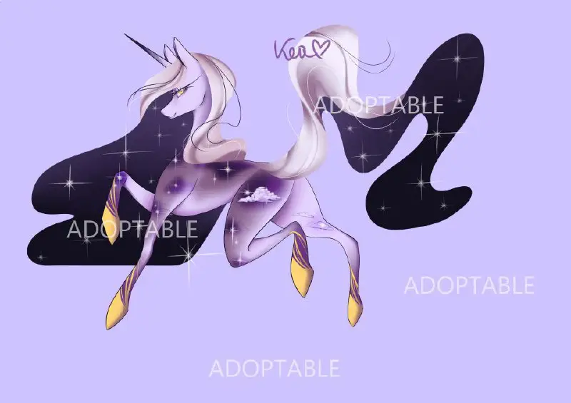 ***🦄*** Unicorn adoptable!***🦄***