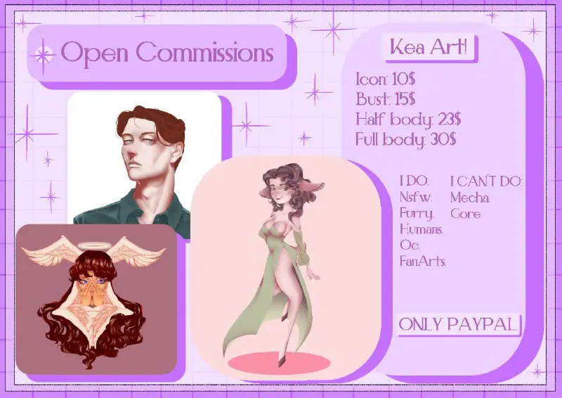 ***🍇******✨***OPEN COMMISSIONS***✨******🍇***