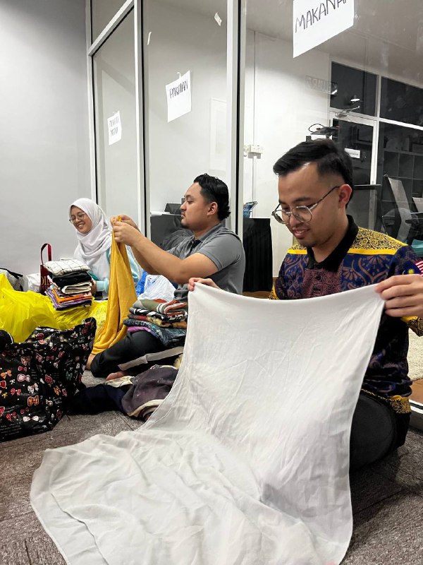 Mana nak jumpa lelaki lipatkan tudung …