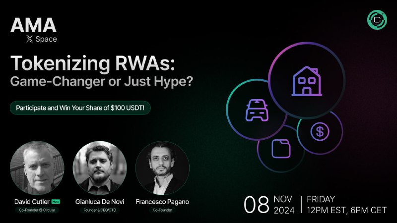 **AMA Announcement: Tokenizing RWAs – Game-Changer …