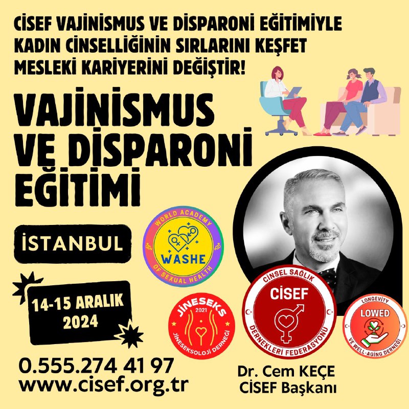 *****🗣*** İSTANBUL VAJİNİSMUS DİSPARONİ EĞİTİMİ**