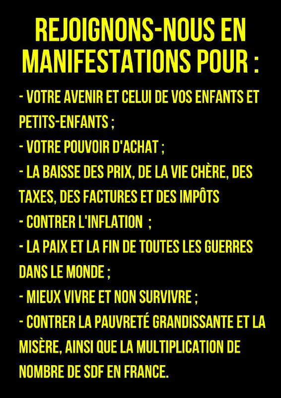 TOUS UNIS, NOUS VAINCRONS !!!