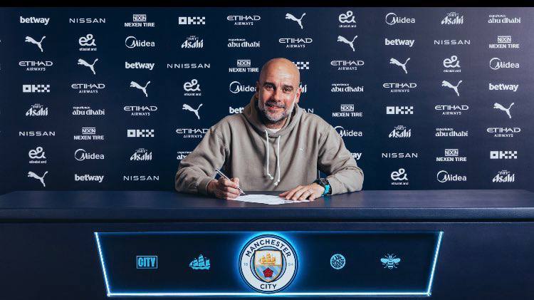 ***🚨*** **Pep Guardiola PROLONGE jusqu’en 2027 …