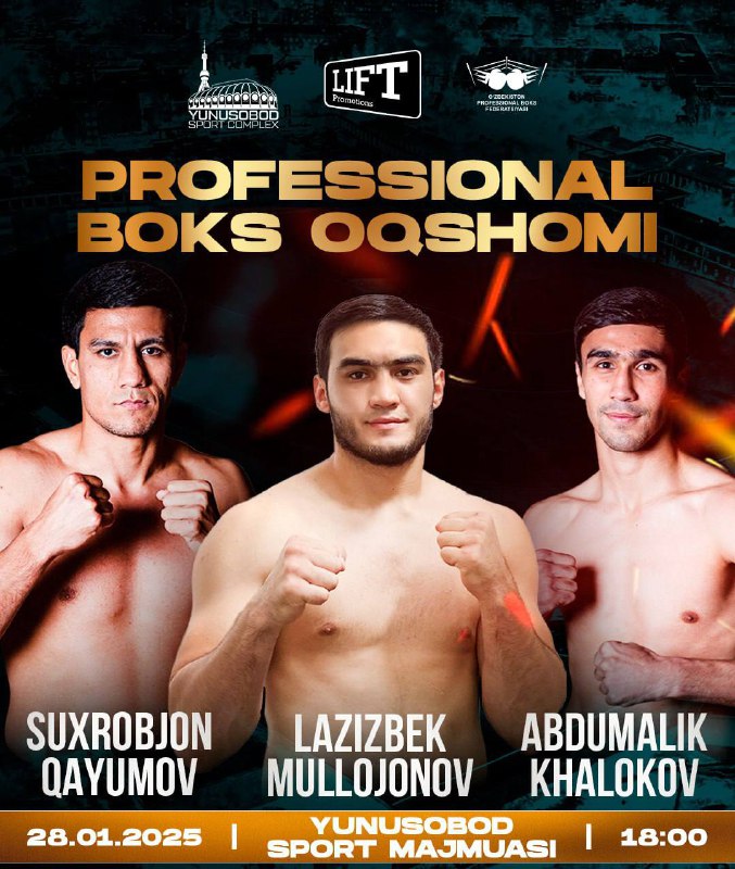 ***💥******🥊*** **Professional boks oqshomida bizning talabamizning …