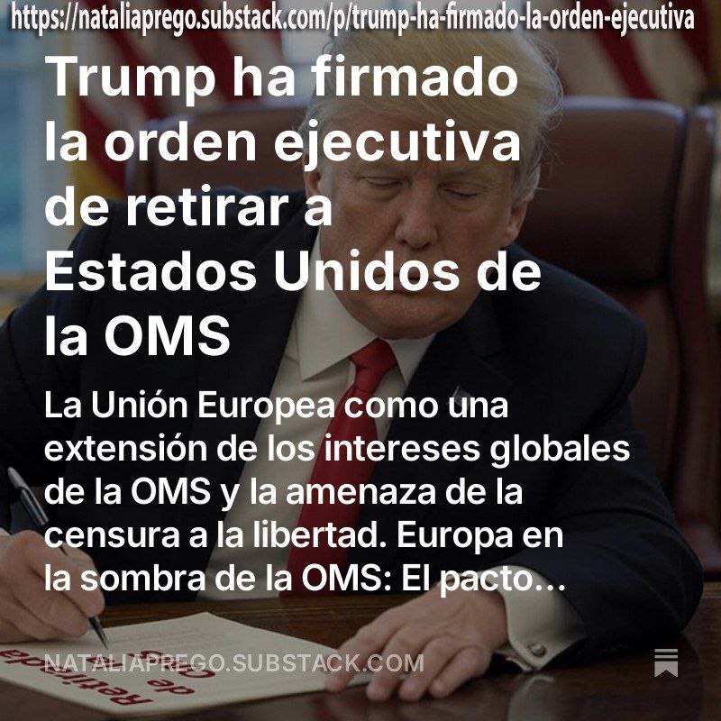 **Trump firmó la orden de retirada …