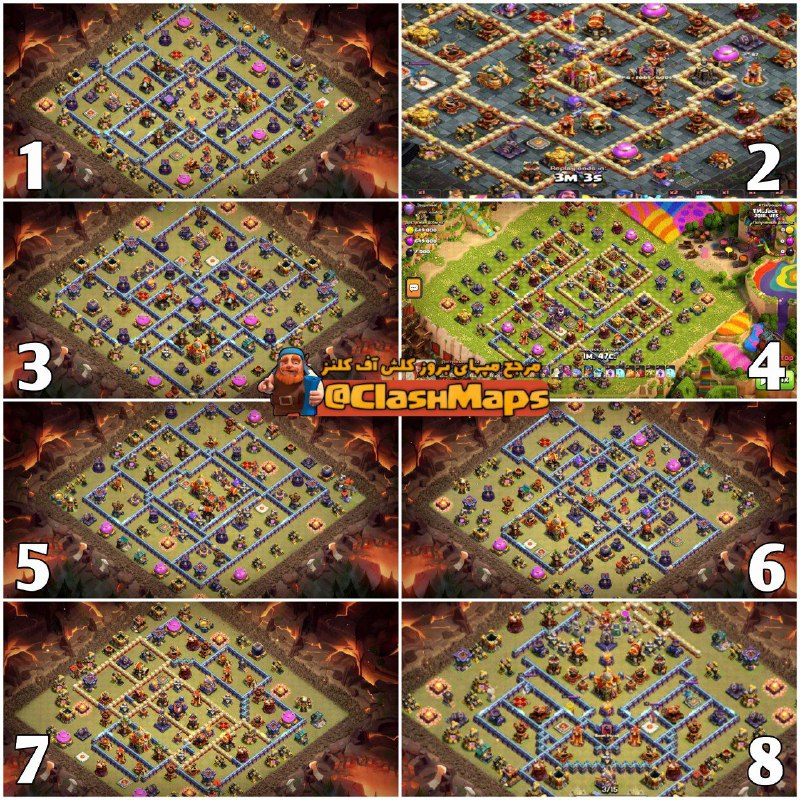 ***✅*** Top [#Clash\_of\_Clans](?q=%23Clash_of_Clans) maps from TownHall …