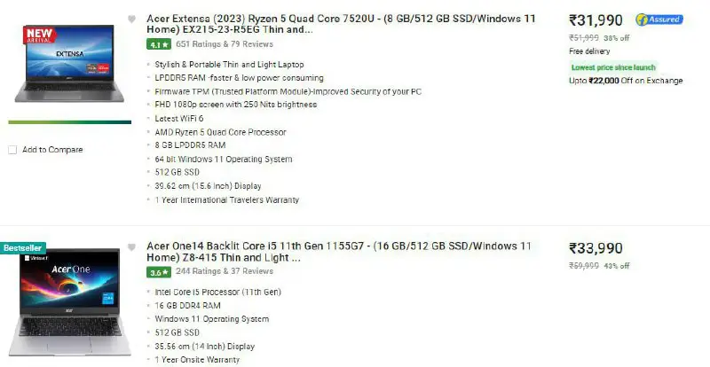 Never Before Deals on Laptops