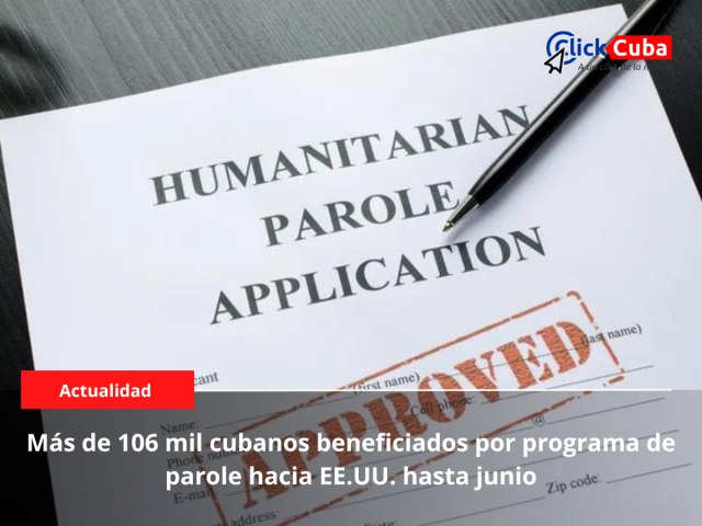 Más de 106 mil cubanos beneficiados por programa de parole hacia EE.UU. hasta junio Estados Unidos