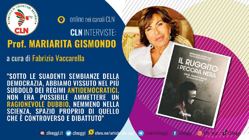 ***🐝*** Mariarita Gismondo e i ragionevoli …