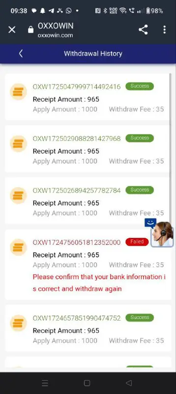 *****💎***** **Oxxowin ₹1000 Withdrawal Received*******👉***** **Signup …