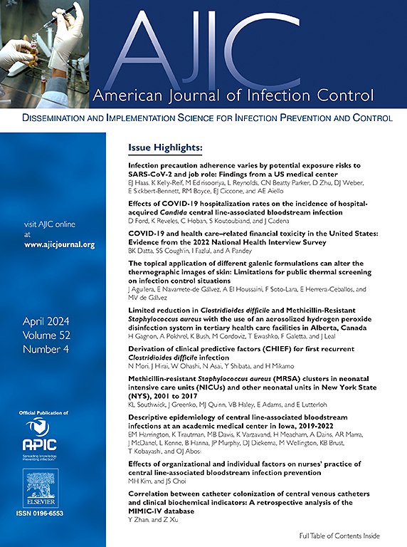 American Journal of Infection Control PDF