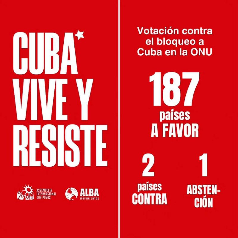 ***🚨******🇨🇺*** La Asamblea General de la …