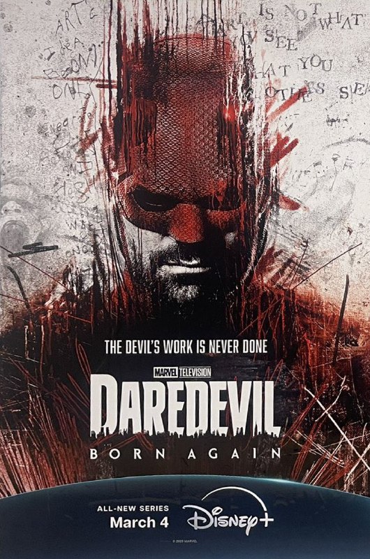 ***🔻*** ملصقات الشخصيات الرئيسية لمسلسل "**Daredevil: …