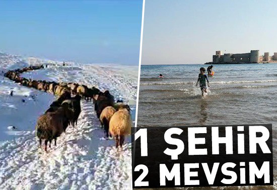 1 şehir 2 mevsim!