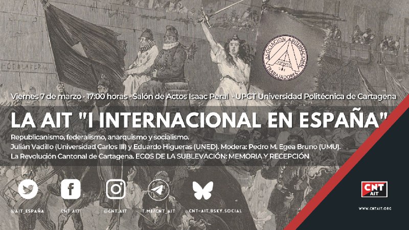 Mesa redonda: **La AIT "I Internacional …