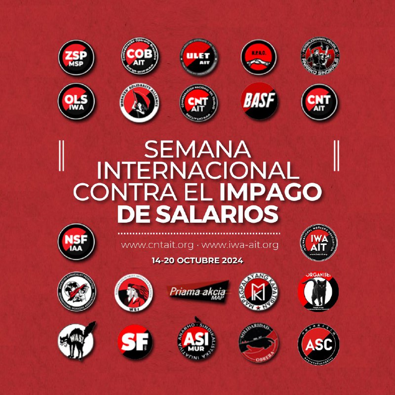 ***🔴******⚫️*** **Semana internacional contra el Impago …