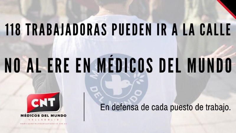 ¡No al ERE en Médicos del …