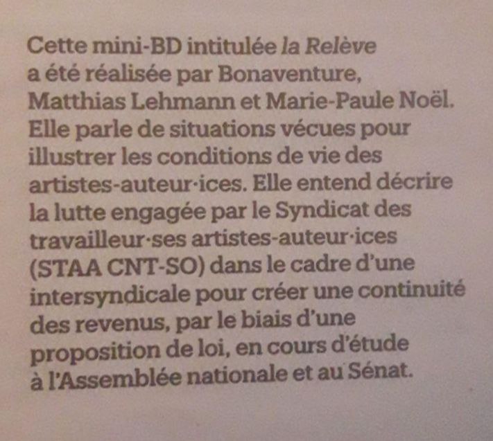 Aujourd'hui le STAA-CNT-SO est dans le …