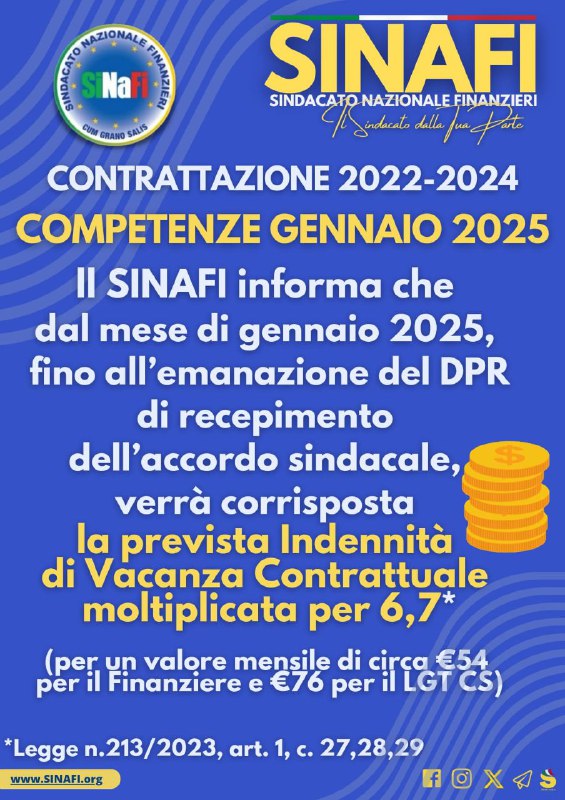 Nota Sinafi relativa all' Indennità di …