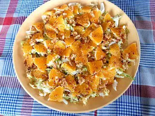 Ensalada de escarola, naranja y nueces [***➡***](https://t.me/iv?url=http://www.cocinandoconxiana.com/2023/04/ensalada-de-escarola-naranja-y-nueces.html&amp;rhash=c789ab92885622)