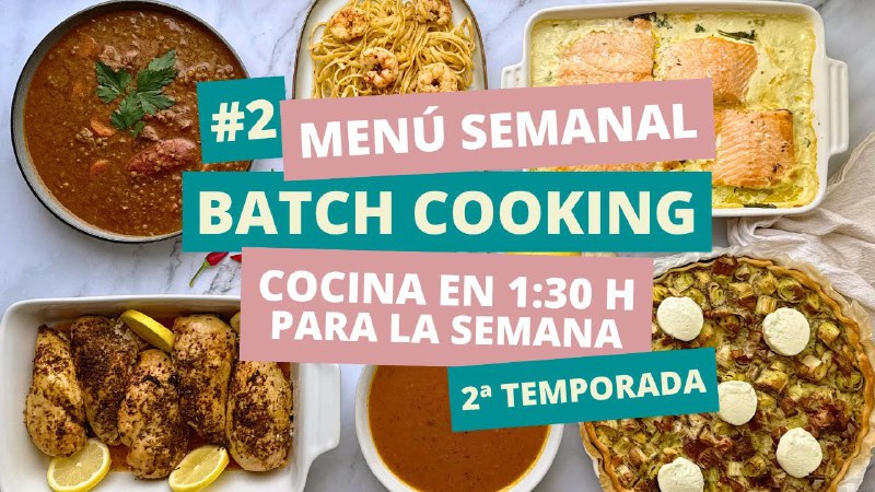 Comparto con vosotros el último batch …