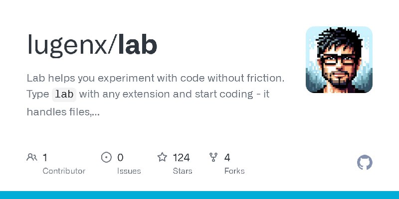 [lugenx/lab](https://github.com/lugenx/lab)