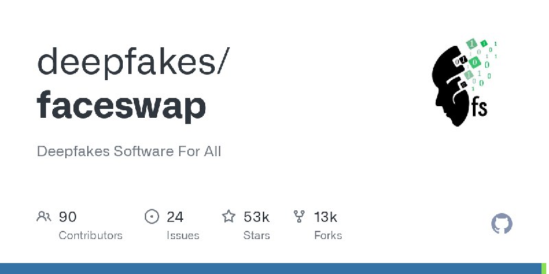 [deepfakes/faceswap](https://github.com/deepfakes/faceswap)
